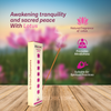 DHOOPA by ORBAN Deluxe 7 Chakra Incense Stick | Eco-Friendly & Clean Burning | Ideal for Yoga & Meditation | Lotus Fragrance | with Premium Stand & Bookmark