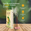 DHOOPA by ORBAN Deluxe Incense Dhoop Sticks | Create Calm & Positivity|Ideal for Pooja, Yoga & Daily Rituals |Kewda Fragrance | with Stand & Bookmark