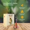 DHOOPA by ORBAN Deluxe Incense Cone | Eco-Friendly & Handmade | Perfect for Spiritual & Home Use | Sonchapha Fragrance | with Stand & Bookmark