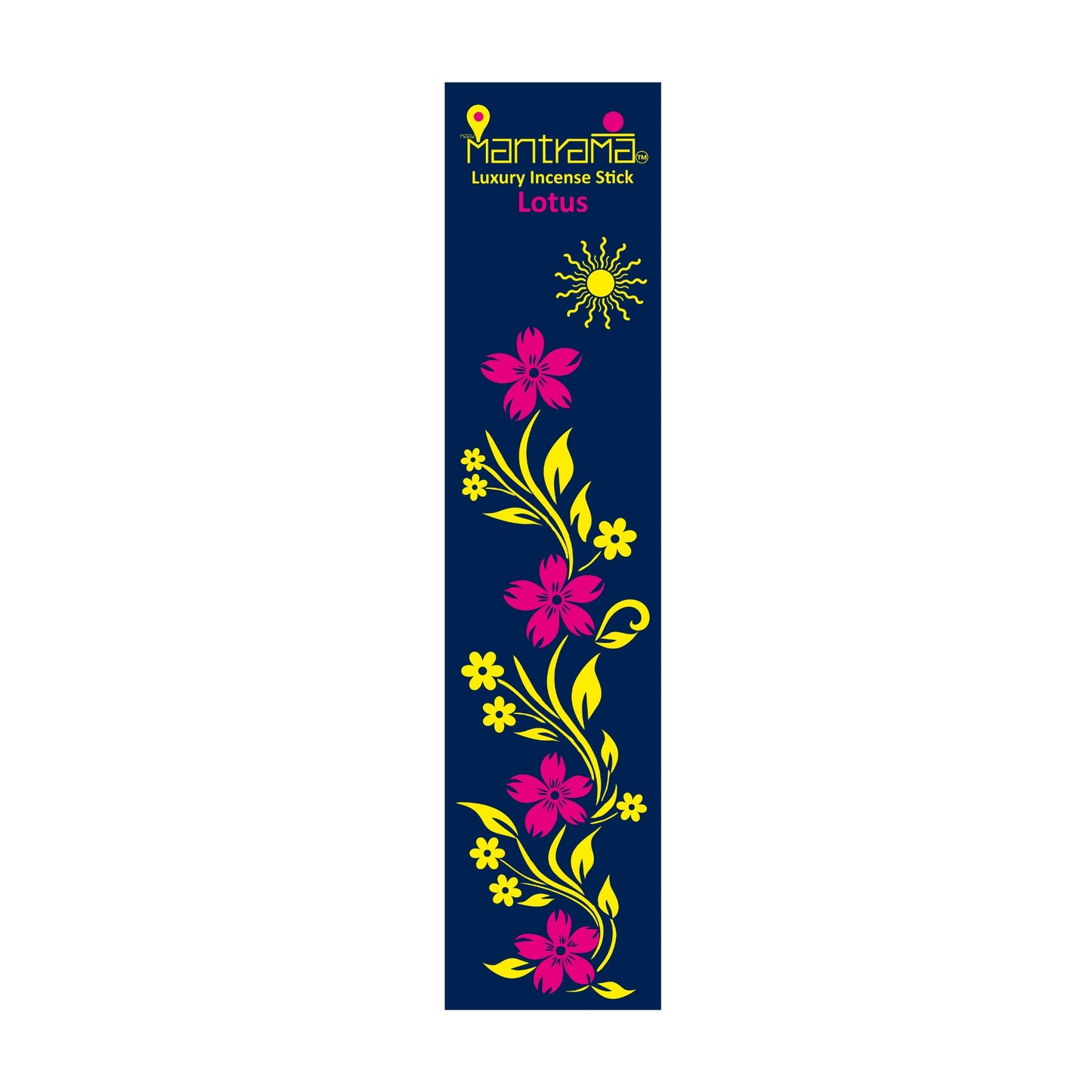 MAAY MANTRAMA By ORBAN – Royal Luxury Incense Stick | Perfect for Pooja, Meditation & Peaceful Vibes |Lotus Fragrance | With Incense Stand & BookMark