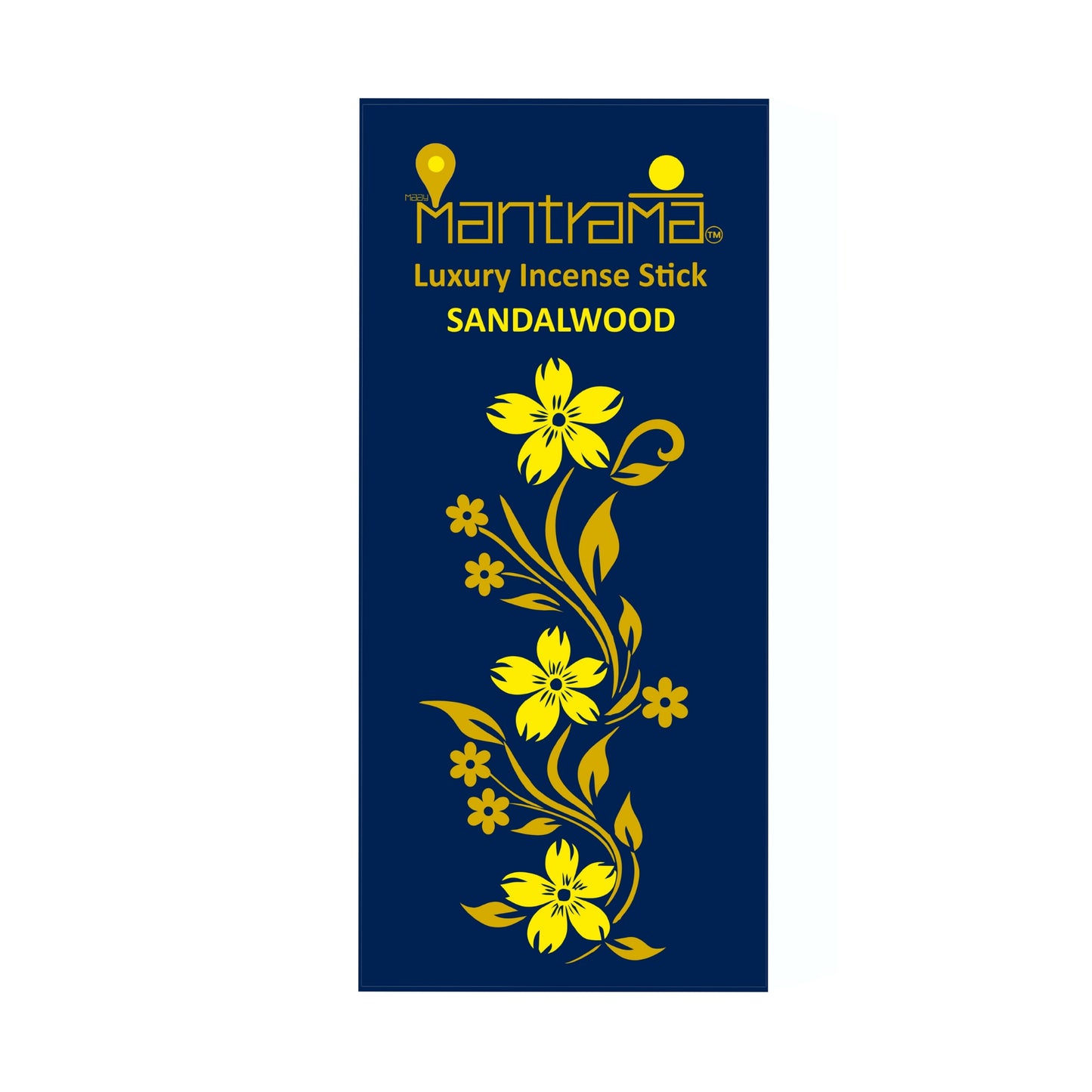 MAAY MANTRAMA By ORBAN – Royal Luxury Dhoop Stick | Elevate Your Space with Purity & Positivity |Sandalwood Fragrance | With Incense Stand & BookMark